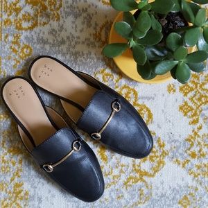 Kona Backless Slip On Loafer Mules